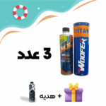 سه عدد اکتان تیتان (TITAN) + یک عدد شات 3 (هدیه)